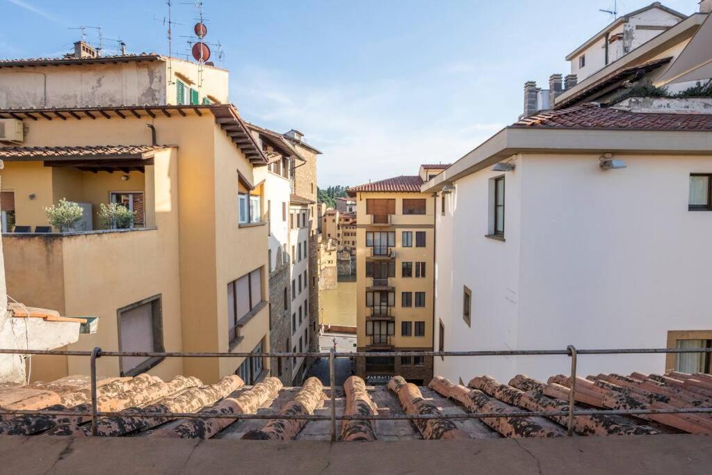 Ponte Vecchio'S Penthouse Daire Floransa Dış mekan fotoğraf